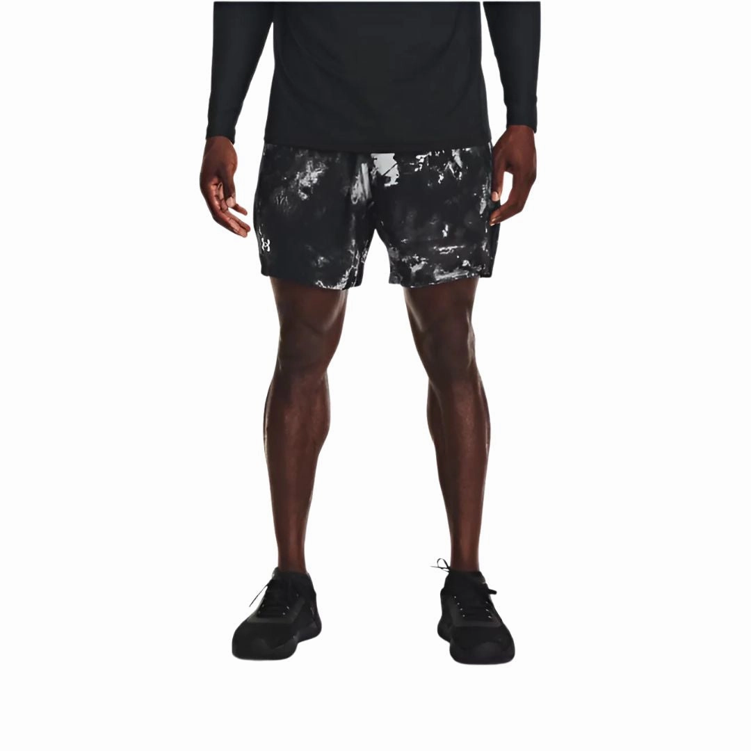 On-the-Go Shorts Thermoregulating Fabric Vanish Woven 6" Printed Shorts