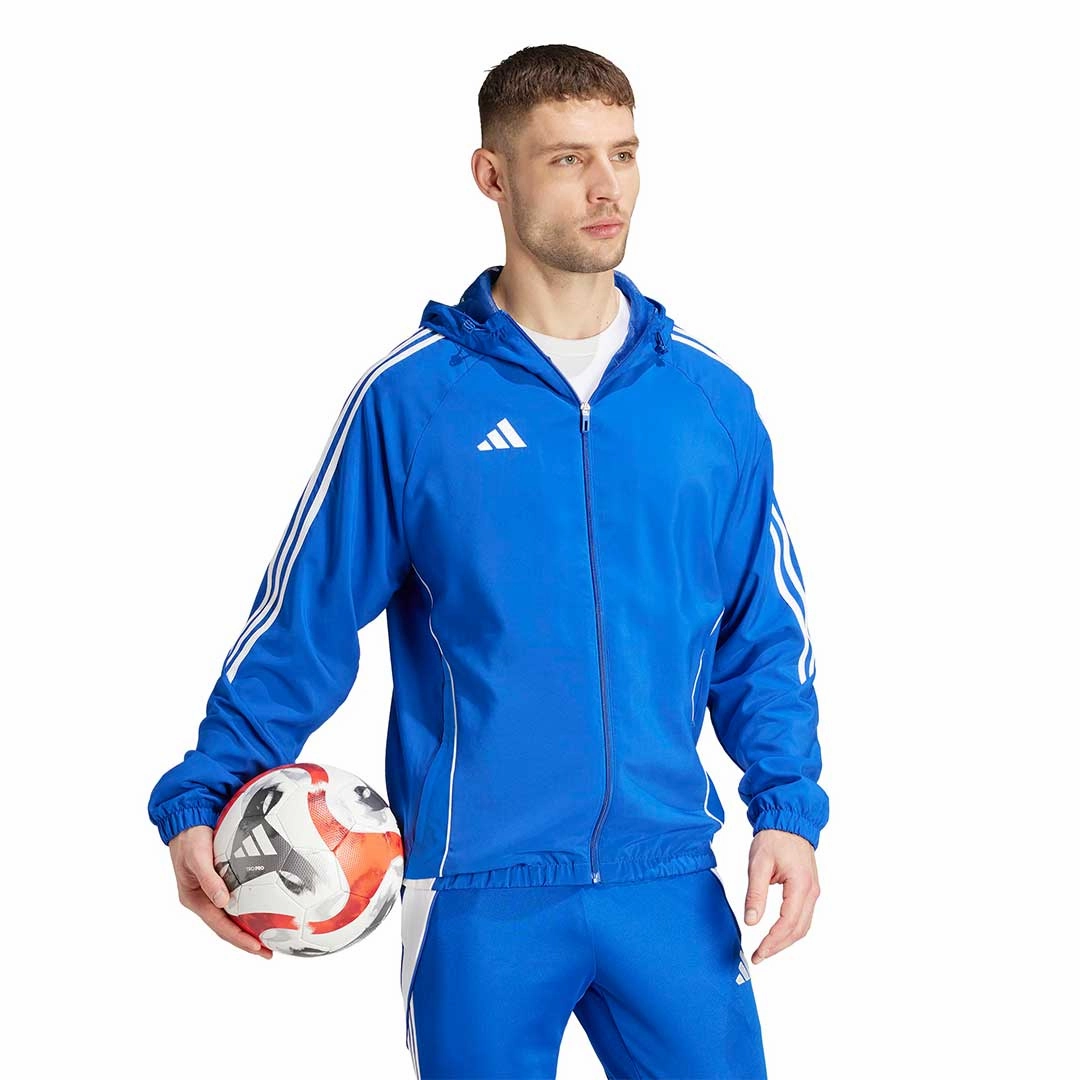 Four Way Stretch Fabric Non Chafe Edging adidas - Men's Tiro 24 Windbreaker Jacket (IM8811)