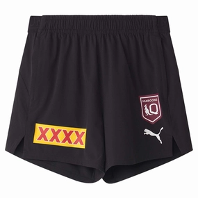 Athletic Ribbed Cuffs Men's State Of Origin Queensland Maroons 2025 Training Shorts