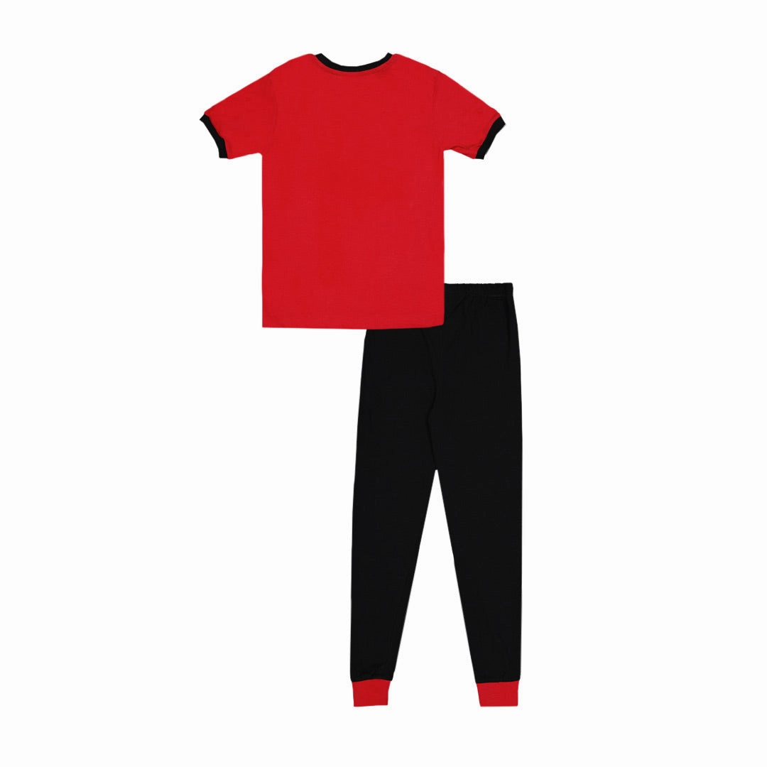 NBA - Kids' (Junior) Toronto Raptors 2 Piece PJ Set (HK2B9BC9N RAP) Motion Design
