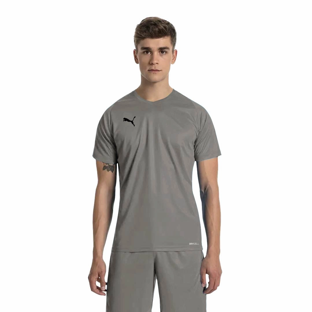 Stretchable Knit Material Puma - Men's Liga Core Jersey (703509 13)