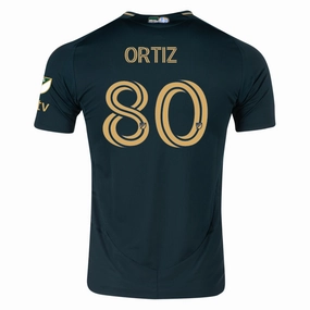 adidas Joao Ortiz Portland Timbers Authentic Home Jersey w/ MLS & Apple Patch 25/26 (Green/Gold) Flatlock Seams Layer Base