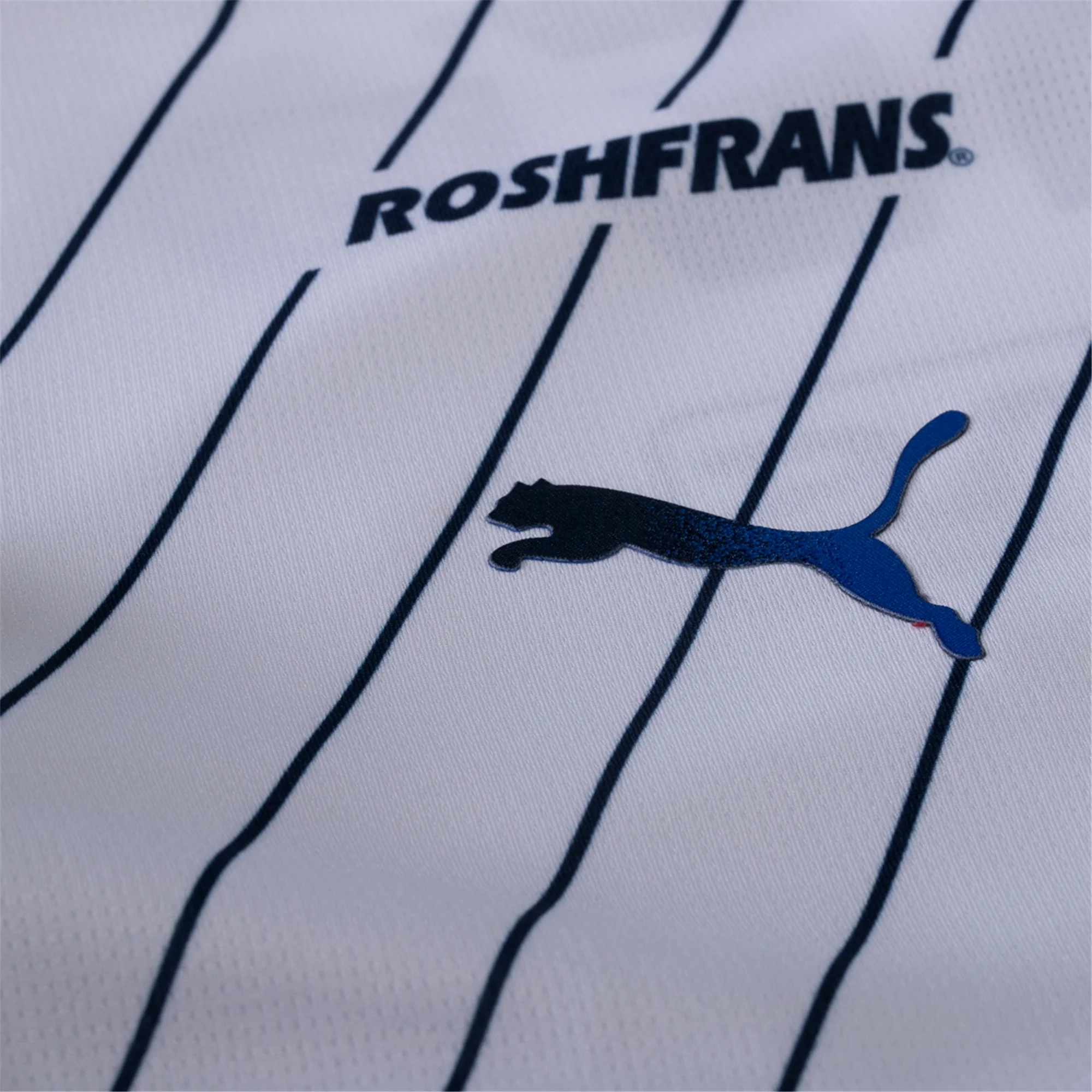 Tear Resistant Fabric Form Focus Puma Monterrey Authentic Away Jersey w/ Liga MX Patch 23/24 (Puma White)