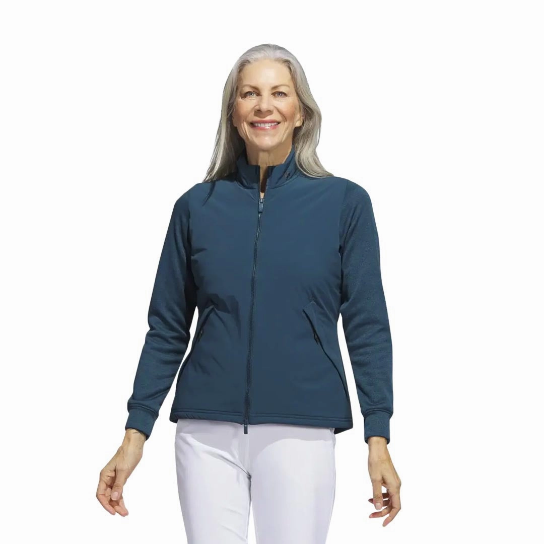 adidas - Women's Ultimate 365 Tour Frostguard Jacket (IJ5095) Compact Knit Texture