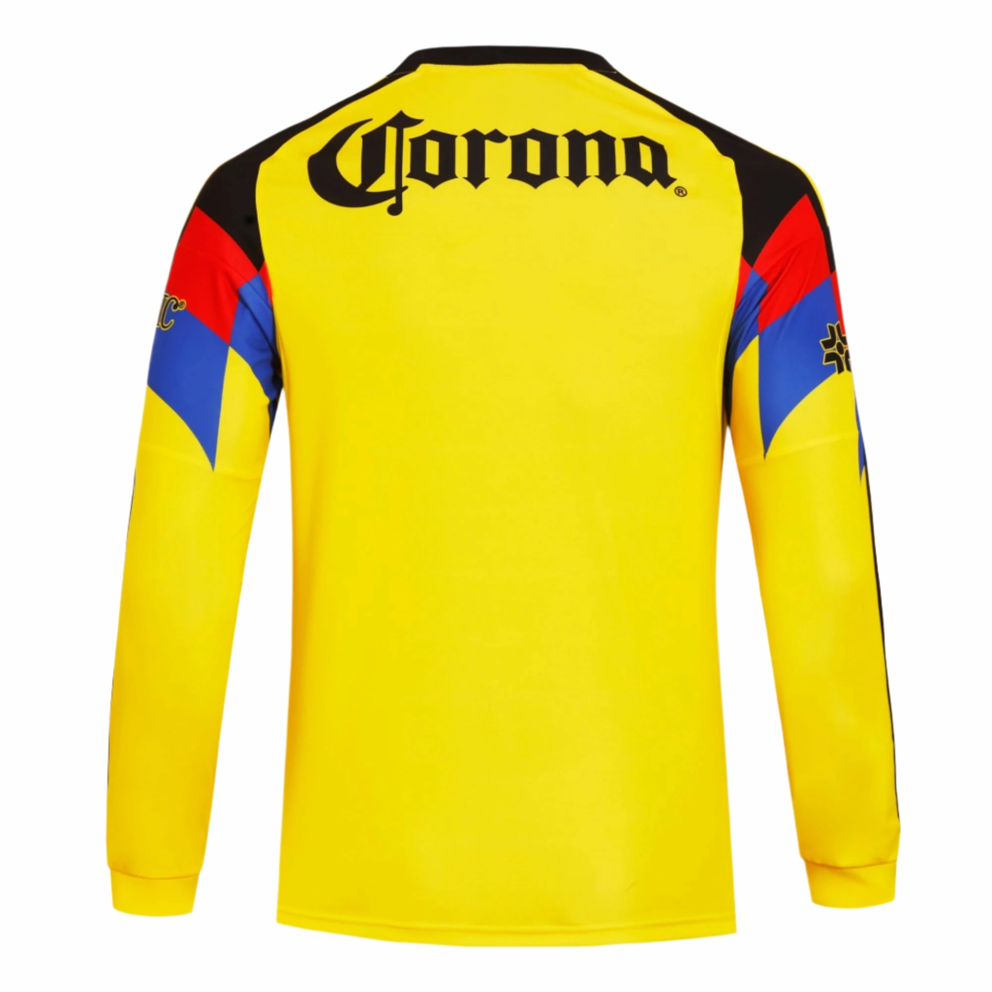 Wind Resistant Barrier Flexible Neckline adidas Club Am??rica 25/26 Long Sleeve Home Jersey (Yellow)