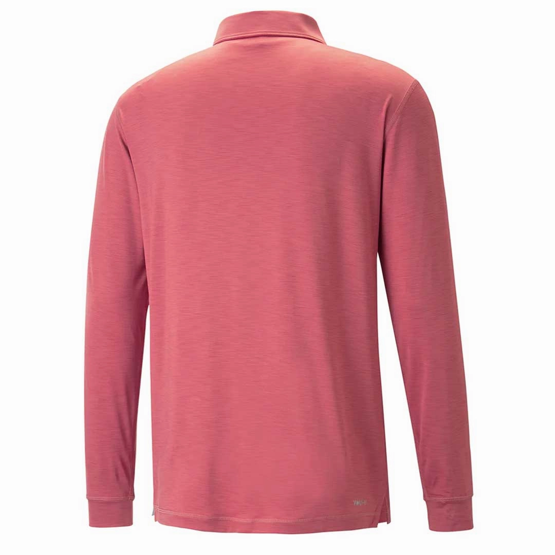 No Slip Grip Finish Anti Fade Technology Puma - Men's YouV 1/4 Zip Sweater (539106 05)