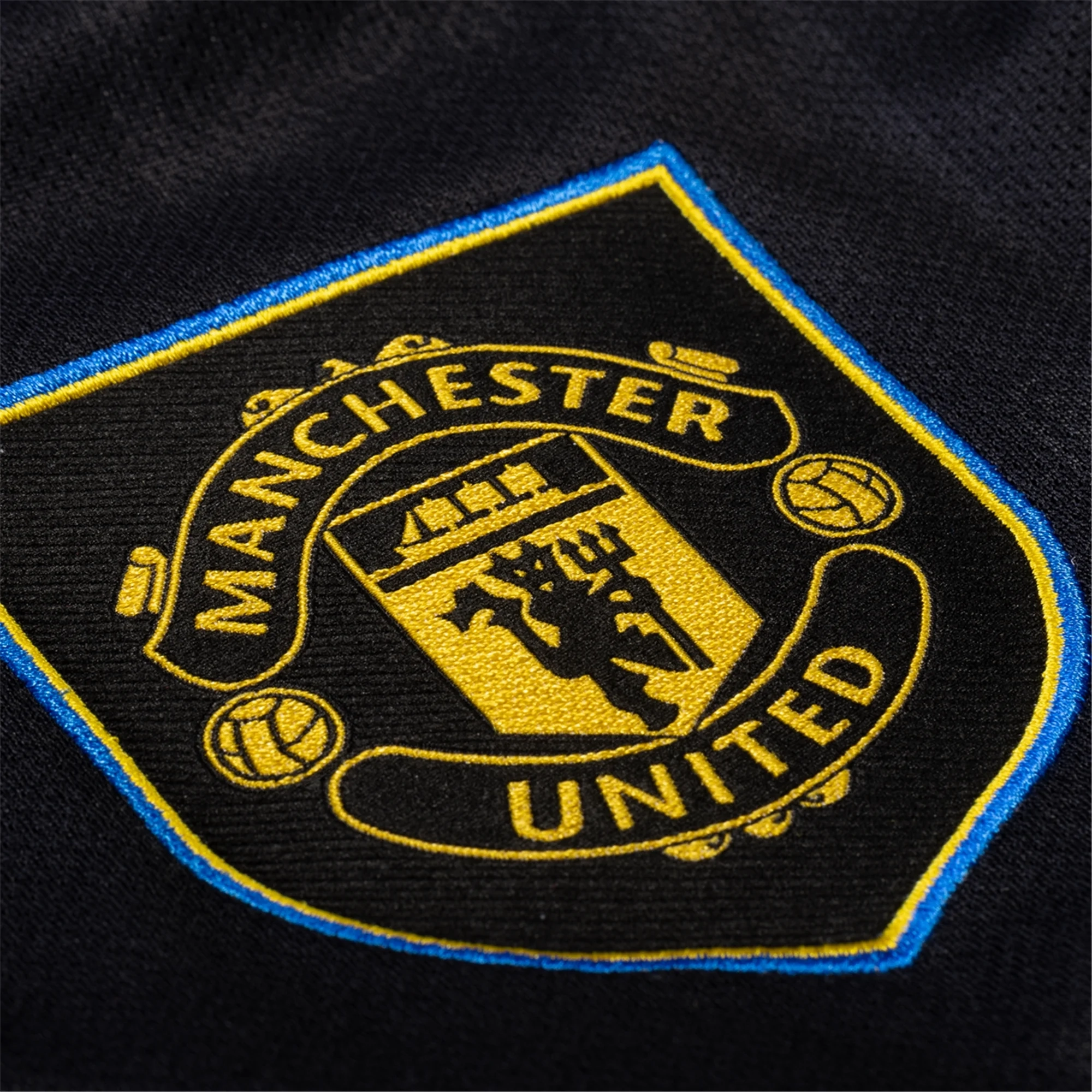 adidas Manchester United Third Jersey 25/26 (Black/Preloved Yellow) Heat Zone Fit