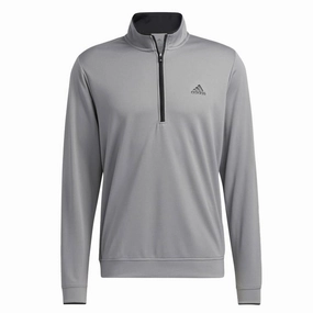 Perfect Motion Flexible Shoulder Gusset adidas - Men's Lightweight 1/4 Zip Sweater (HC5582)