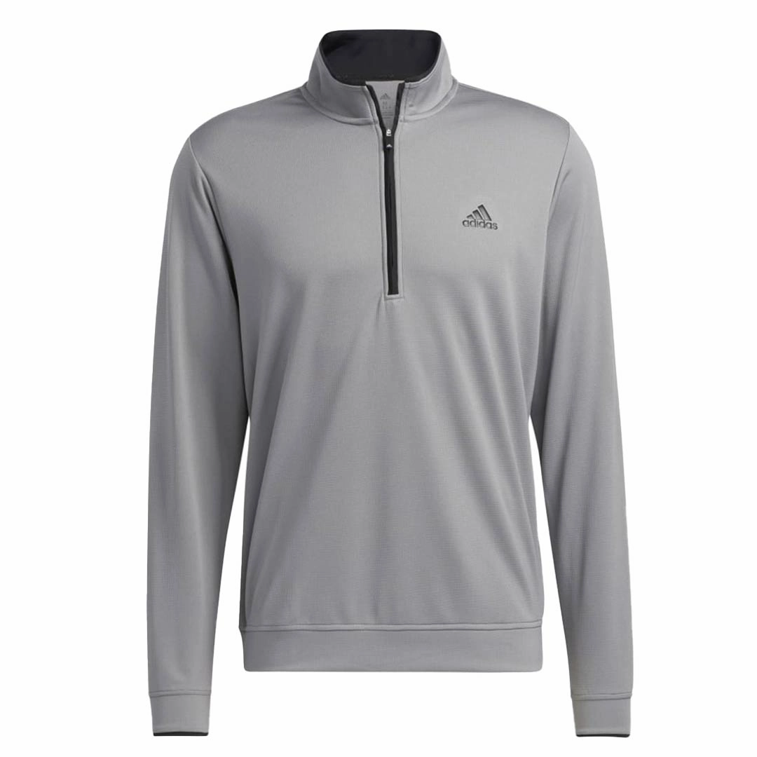 Contoured Side Panels adidas - Men's Lightweight 1/4 Zip Sweater (HC5582)