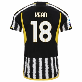 Sporty Performance Active Hours adidas Kean Juventus Home Authentic Jersey 23/24 w/ Serie A Patch (Black/White)