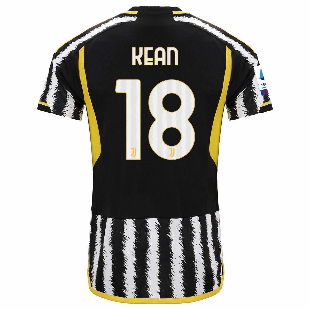 Sporty Performance Active Hours adidas Kean Juventus Home Authentic Jersey 23/24 w/ Serie A Patch (Black/White)