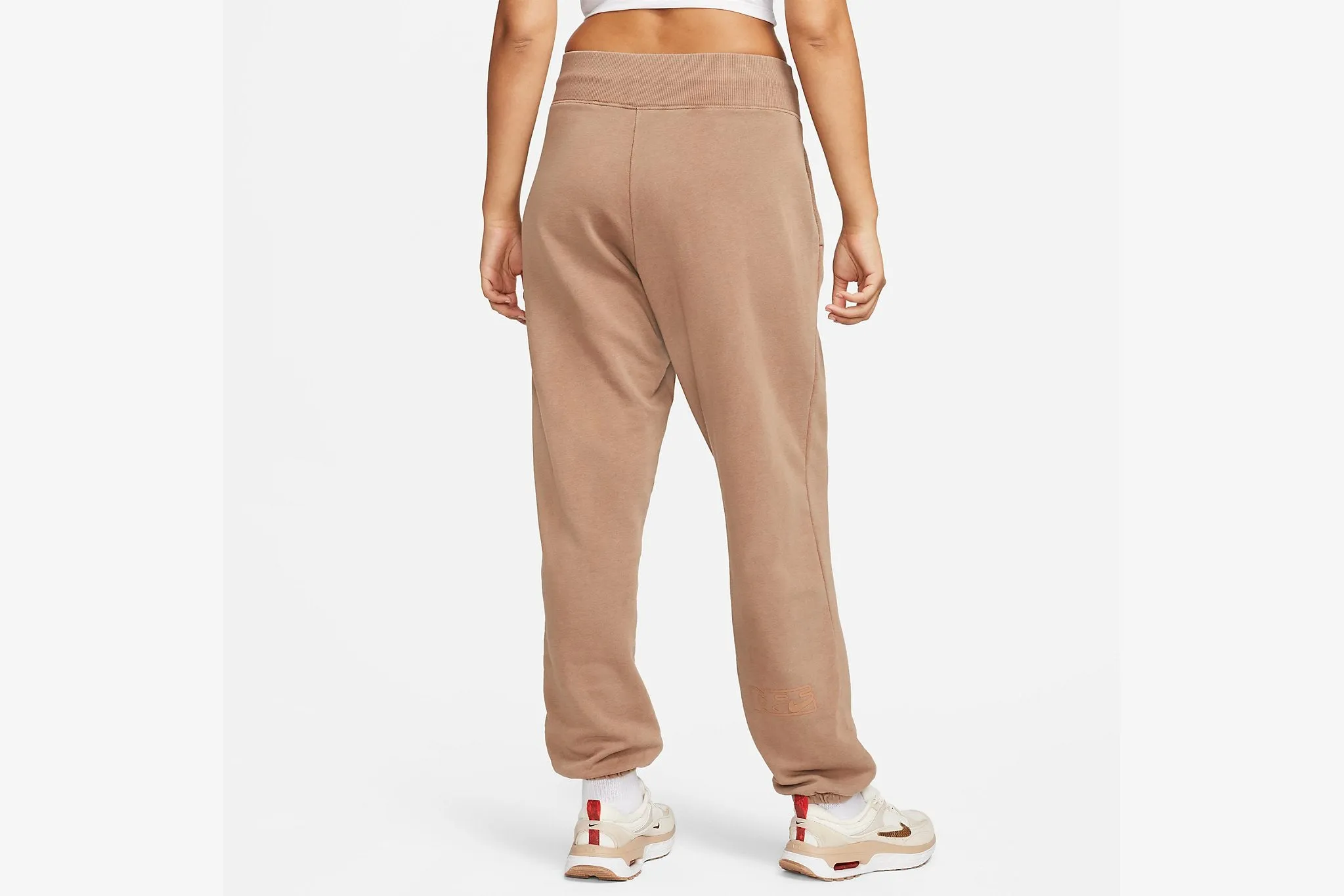 Nike "Sportswear Phoenix Fleece High-Waisted Pants" W -  Archaeo Brown Lightweight Feel