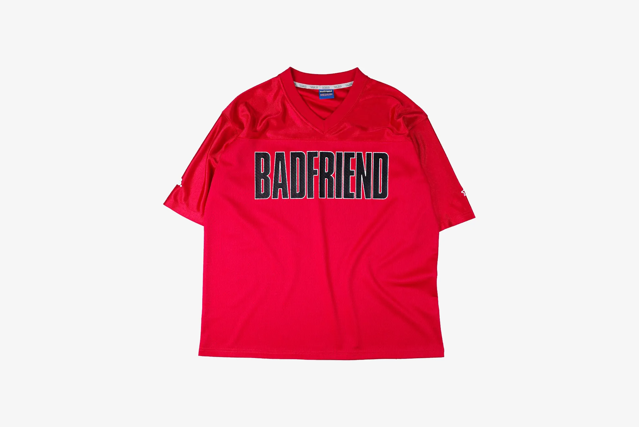 Light Core Smart Glow Badfriend "Big Logo Football Jersey" M - Red