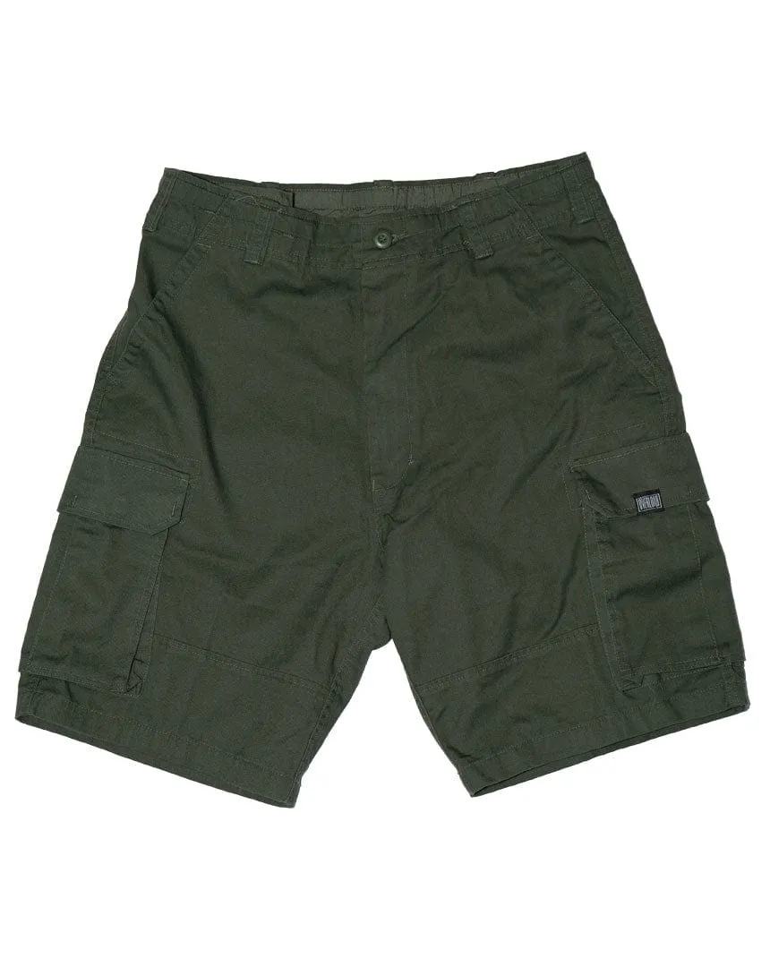 Casual Shirt Overload Paratrooper Cargo Shorts - Olive