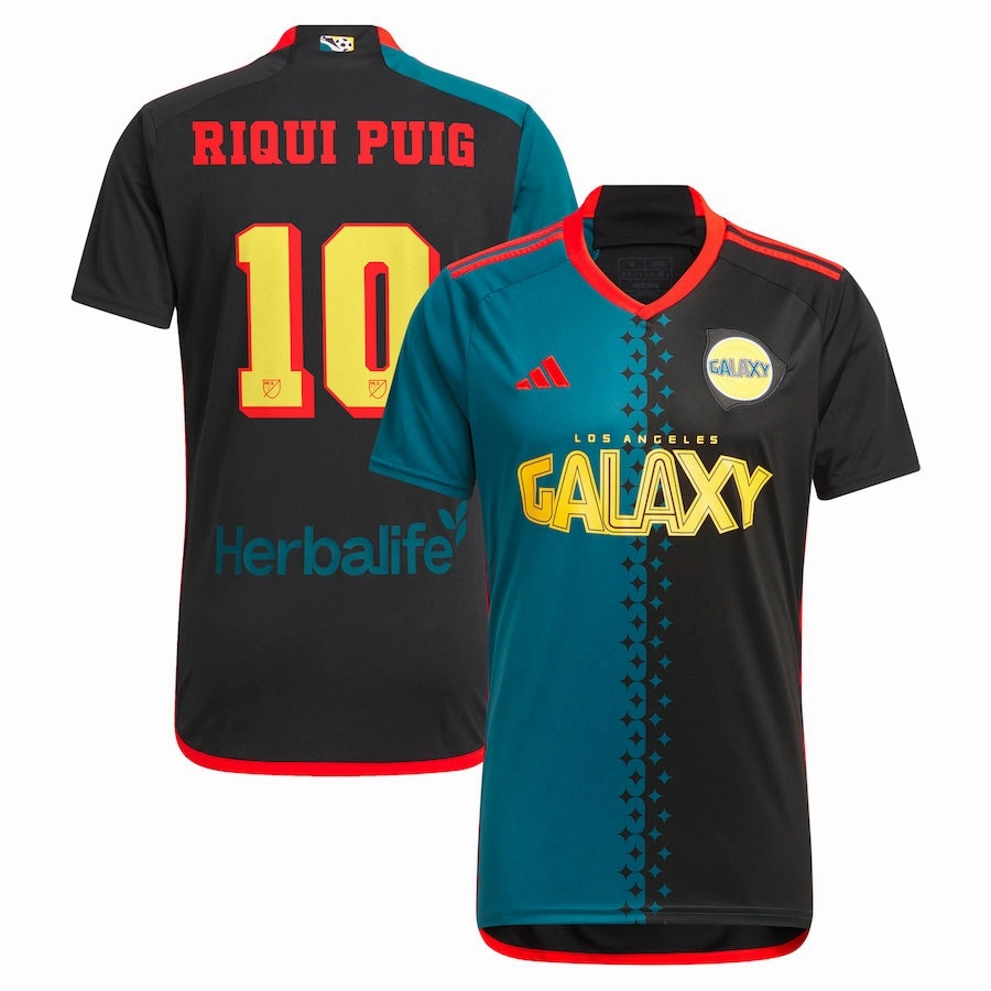 Cool Look adidas LA Galaxy Riqui Puig Third Jersey 24/25 (Black/Virdia)