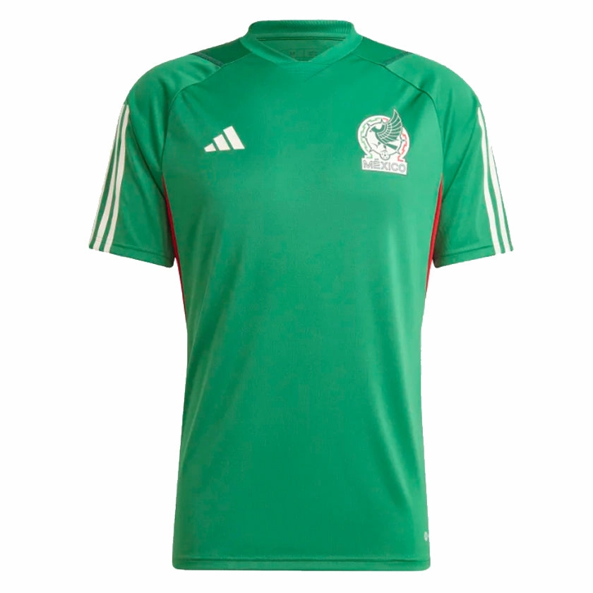 adidas Mexico Tiro 23 Training Jersey (Vivid Green) Versatile Outfit Wicking Performance Fabric