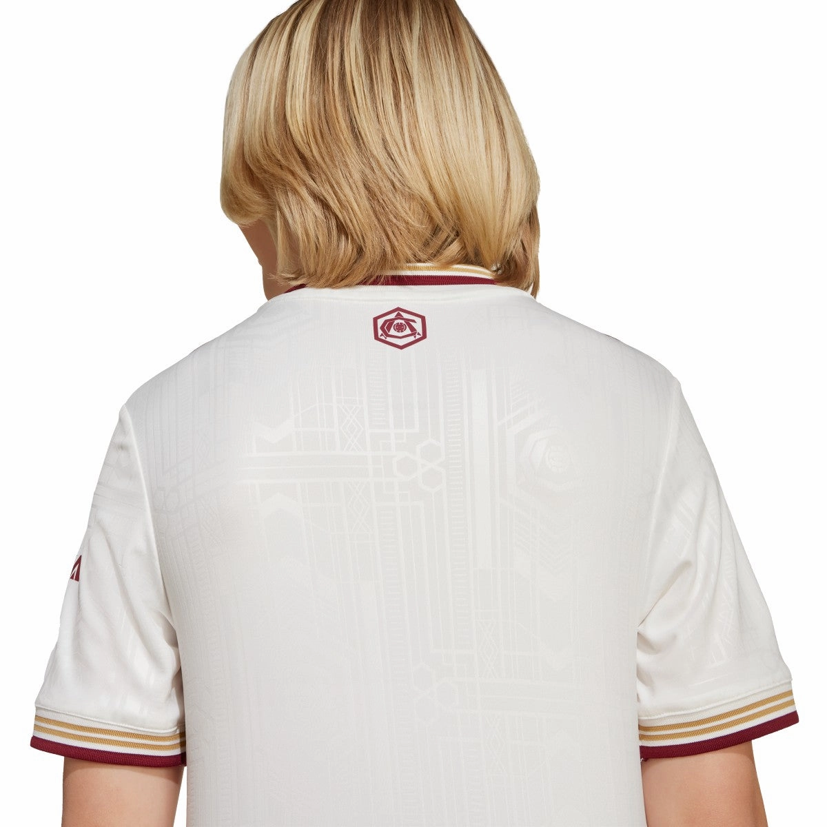 Low Bulk Design Stretch Lines Arsenal FC 3rd Short Sleeve Jersey Youth