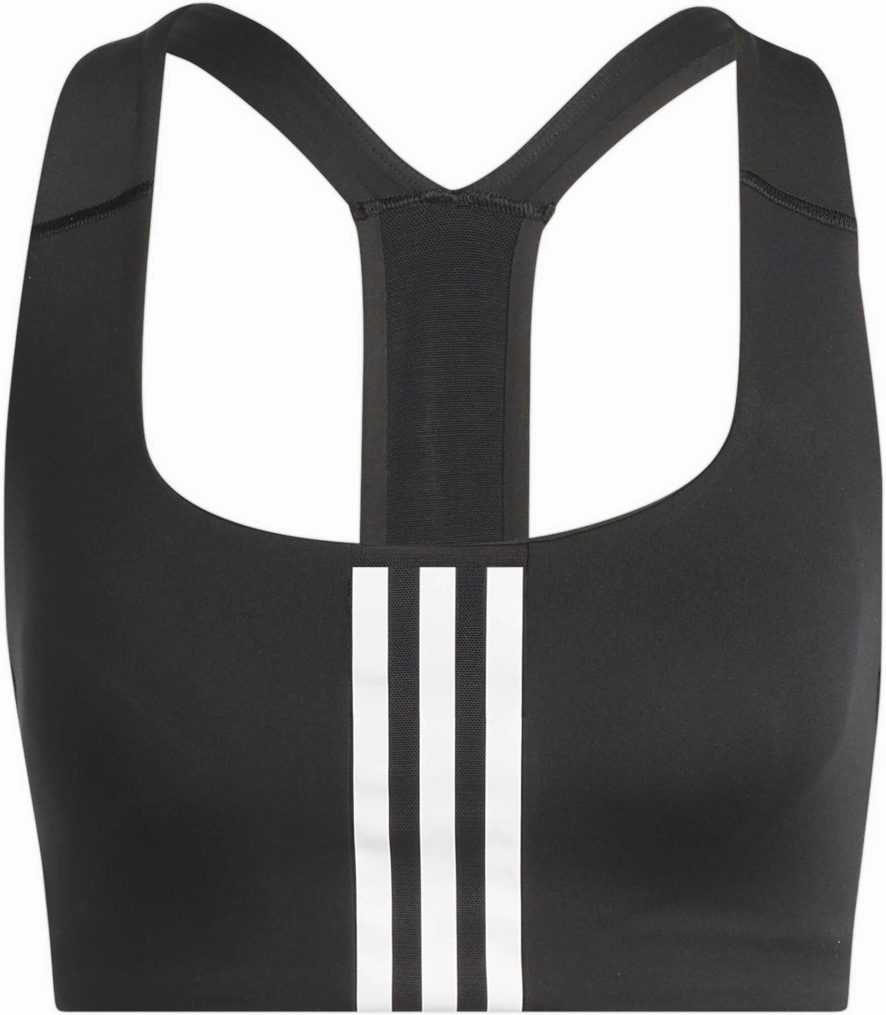 Women's Power Impact Training Medium Support Bra Gray