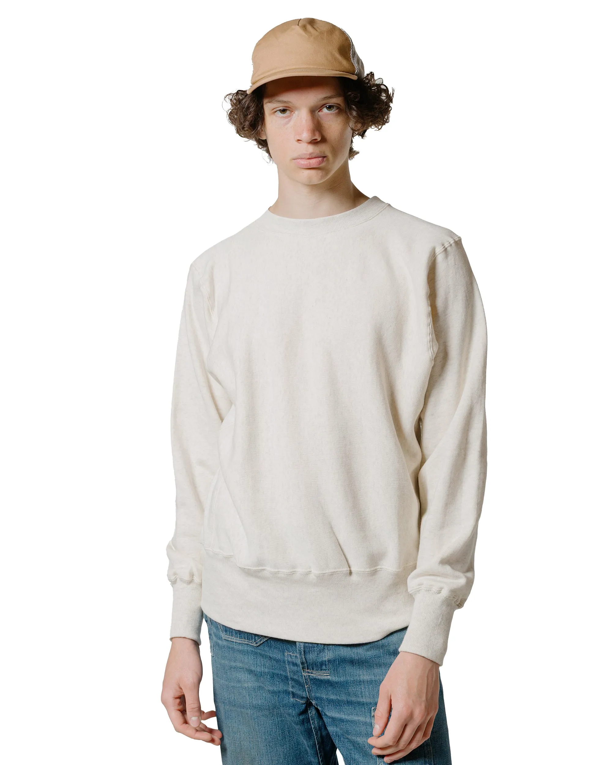 thermal absorbent Warehouse Lot. JG-CS18 RW Crewneck No Print Ash
