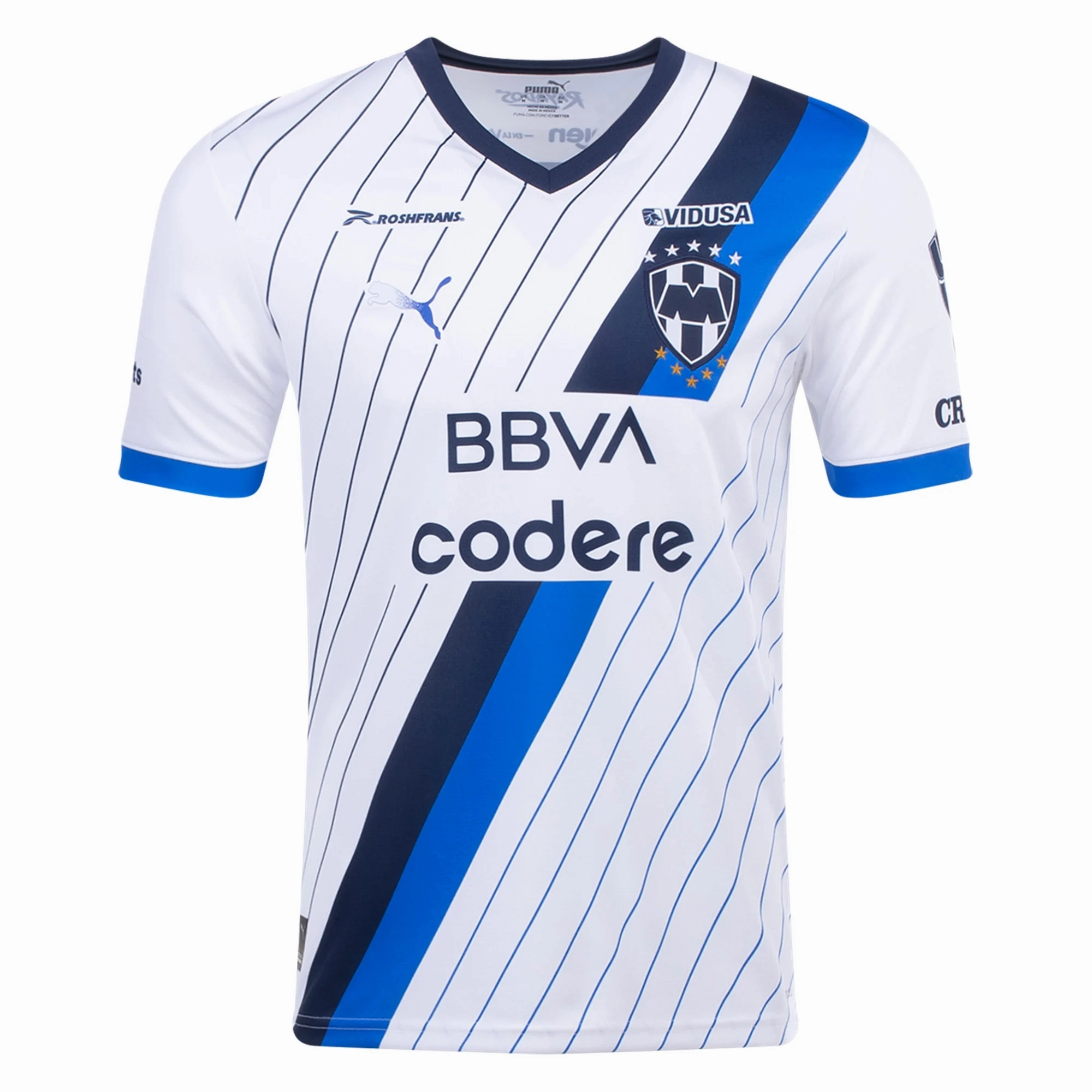 Comfort Stretch Motion Flex Puma Monterrey Away Jersey 23/24 (Puma White)