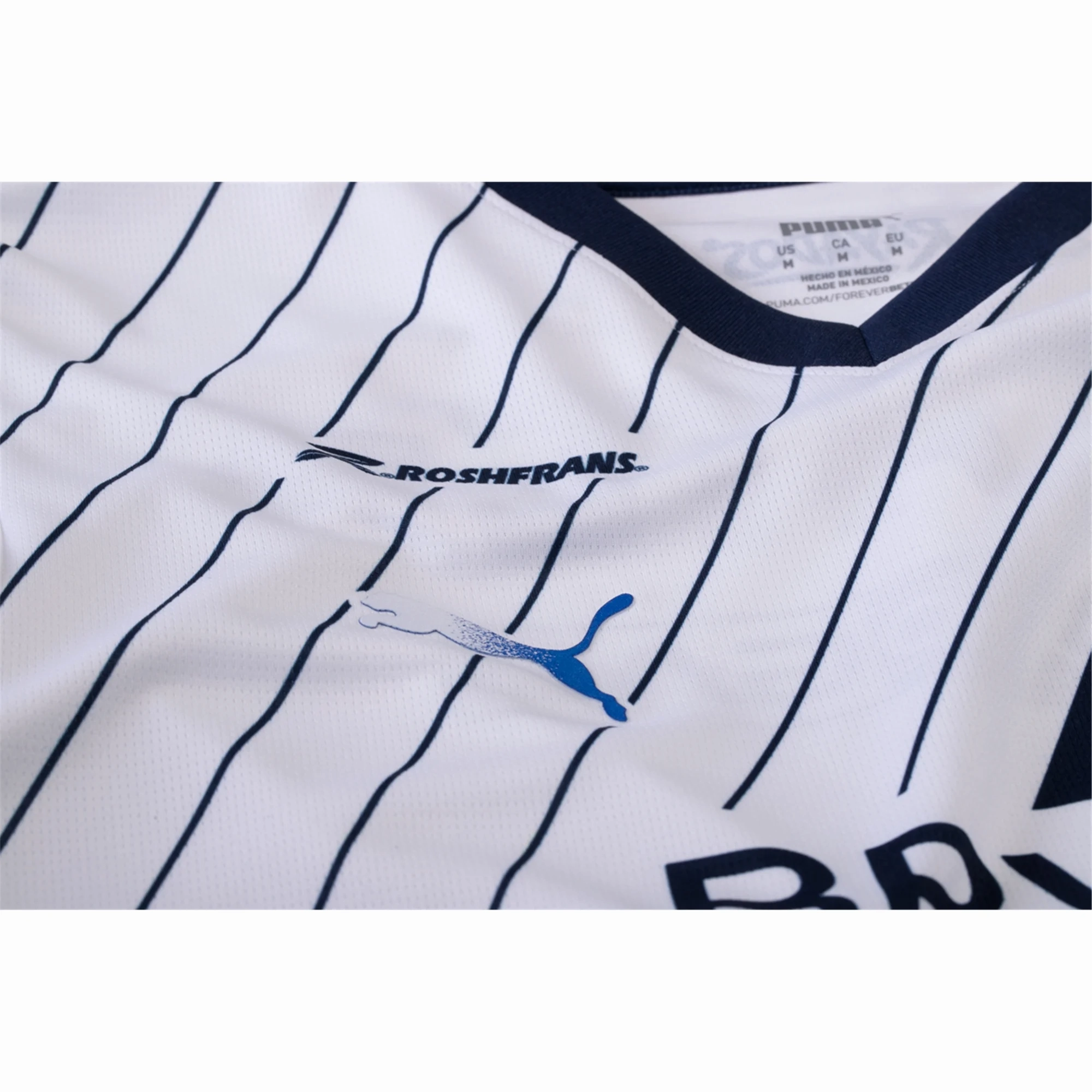 Puma Monterrey Away Jersey 23/24 (Puma White) Anti Snag Fabric Urban Street