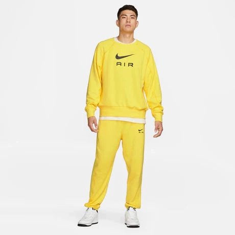 Air French Terry Crew Sweatshirt Two-Tone Design