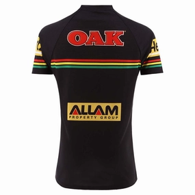 Outdoor Activewear 3D Knit Seamless Pattern Men's NRL Penrith Panthers 2025 Home Replica Jersey