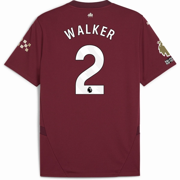 Smooth Silicone Gripper Energy Boost Puma Manchester City Kyle Walker Third Jersey w/ EPL   No Room For Racism   Club World Cup Patches24/25 (Dark Jasper)