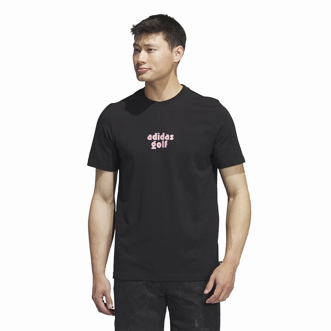 streamlined look adidas - Men's Golf Graphic T-Shirt (IK6909)