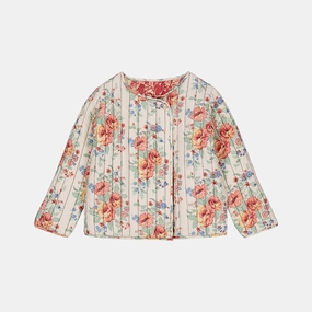Rubberized Trims No Static Bachaa Charming Reversible Jacket, Amor & Sweet Heart prints