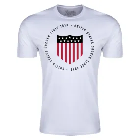 Football Machine United States Centennial T-Shirt (White) SustainableManufacturing