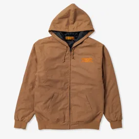 Home Relaxation Personalized Basic Eagle Jacket (Brown)