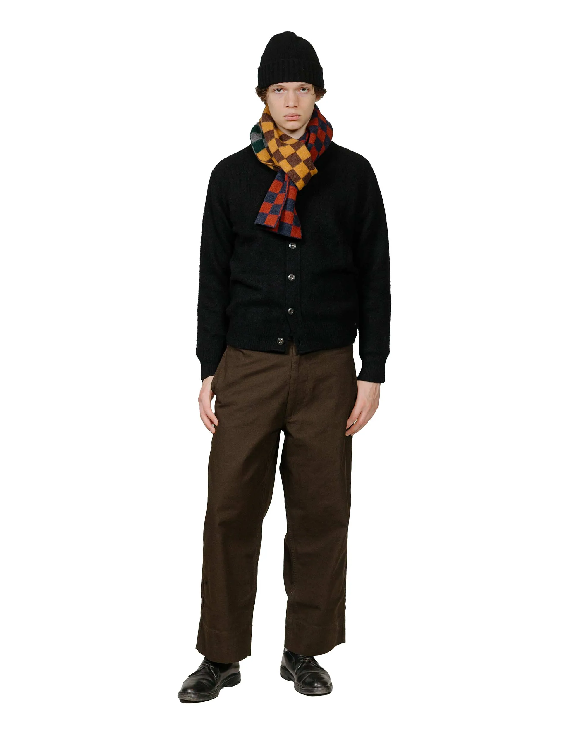 Fitted Cut Cozy Streetwear Howlin' Four Eyes Black
