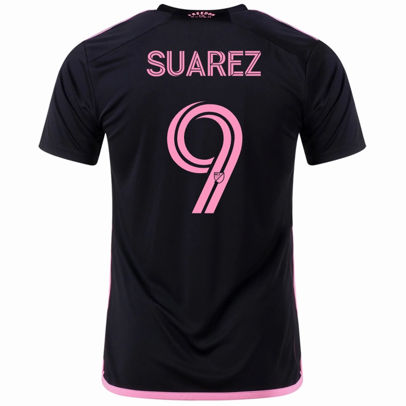 Casual Vibes adidas Luis Su??rez Inter Miami Away Jersey 23/24 (Black/True Pink)
