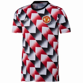 Lightweight Construction adidas Manchester United Pre Match Jersey 22/23 (White/Real Red)