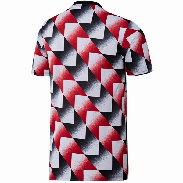 adidas Manchester United Pre Match Jersey 22/23 (White/Real Red) Temperature Regulating Material Air Optimized