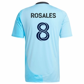 adidas Minnesota United  Joseph Rosales Away Jersey 25/26 (Zenith Blue) Non Chafe Stitching