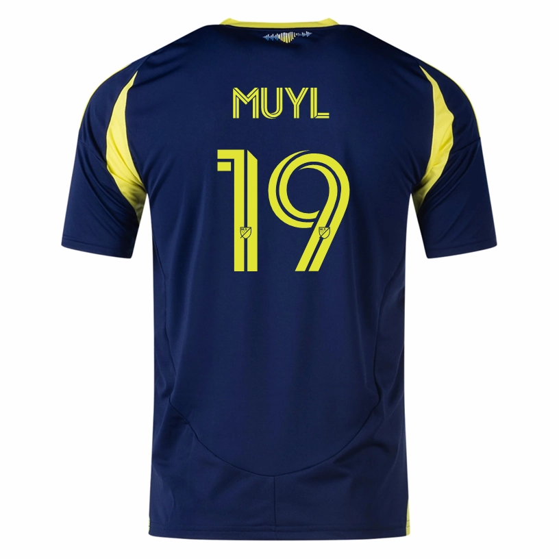 Four Way Stretch Air Ready adidas Nashville Alex Muyl Away Jersey 25/26 (Tena Blue)