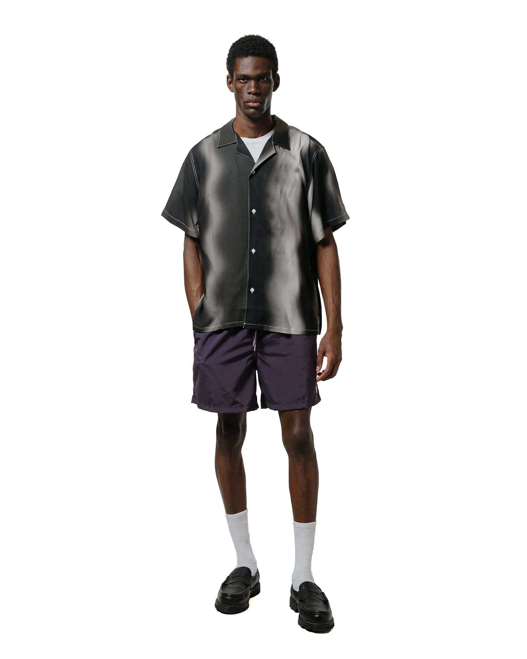 Bather Fog Phase Camp Shirt Soft Collar Design