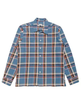 Abrasion resistant Bather Marlin Plaid Flannel Shirt