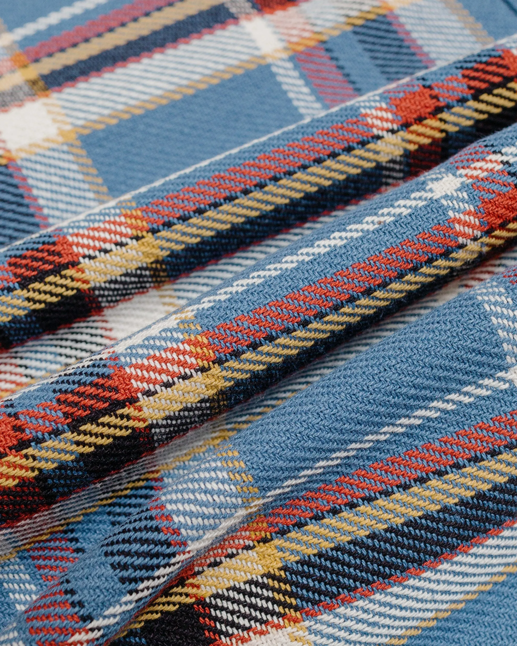 Fitted Design hypoallergenic Bather Marlin Plaid Flannel Shirt