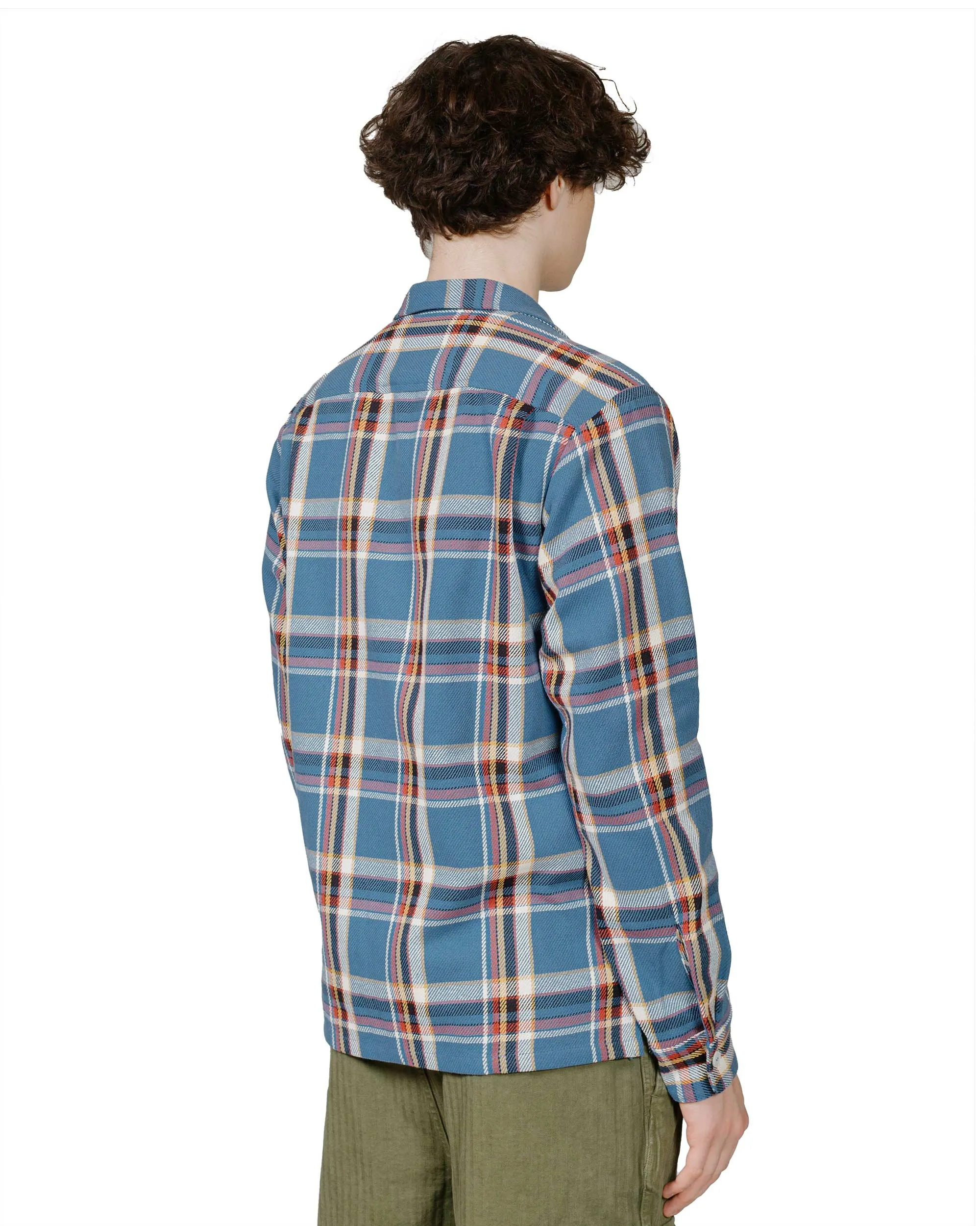 Wrinkle Resistant Finish Essential Wardrobe Bather Marlin Plaid Flannel Shirt