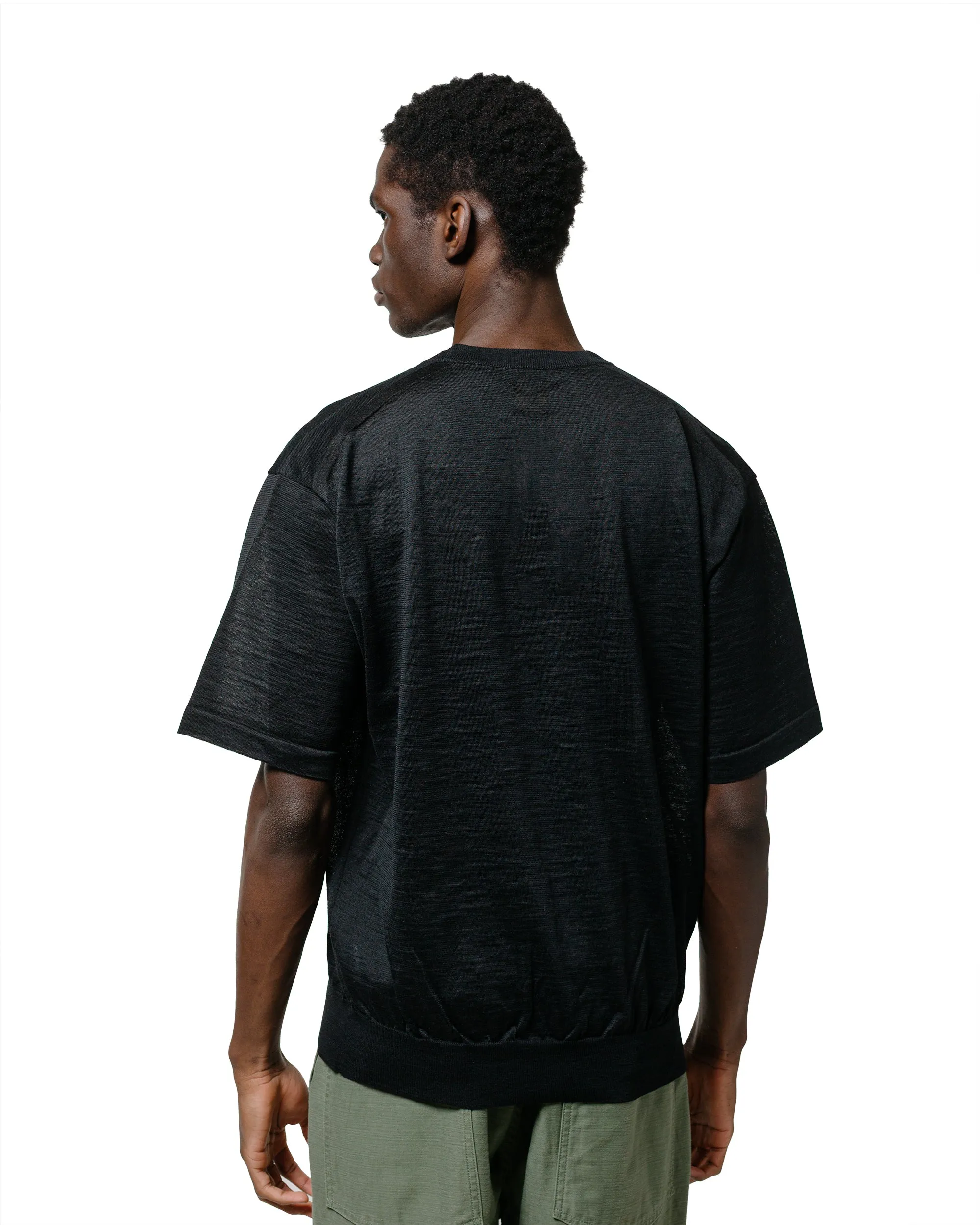 product team spirit Batoner Choma Crew Neck S/S Black