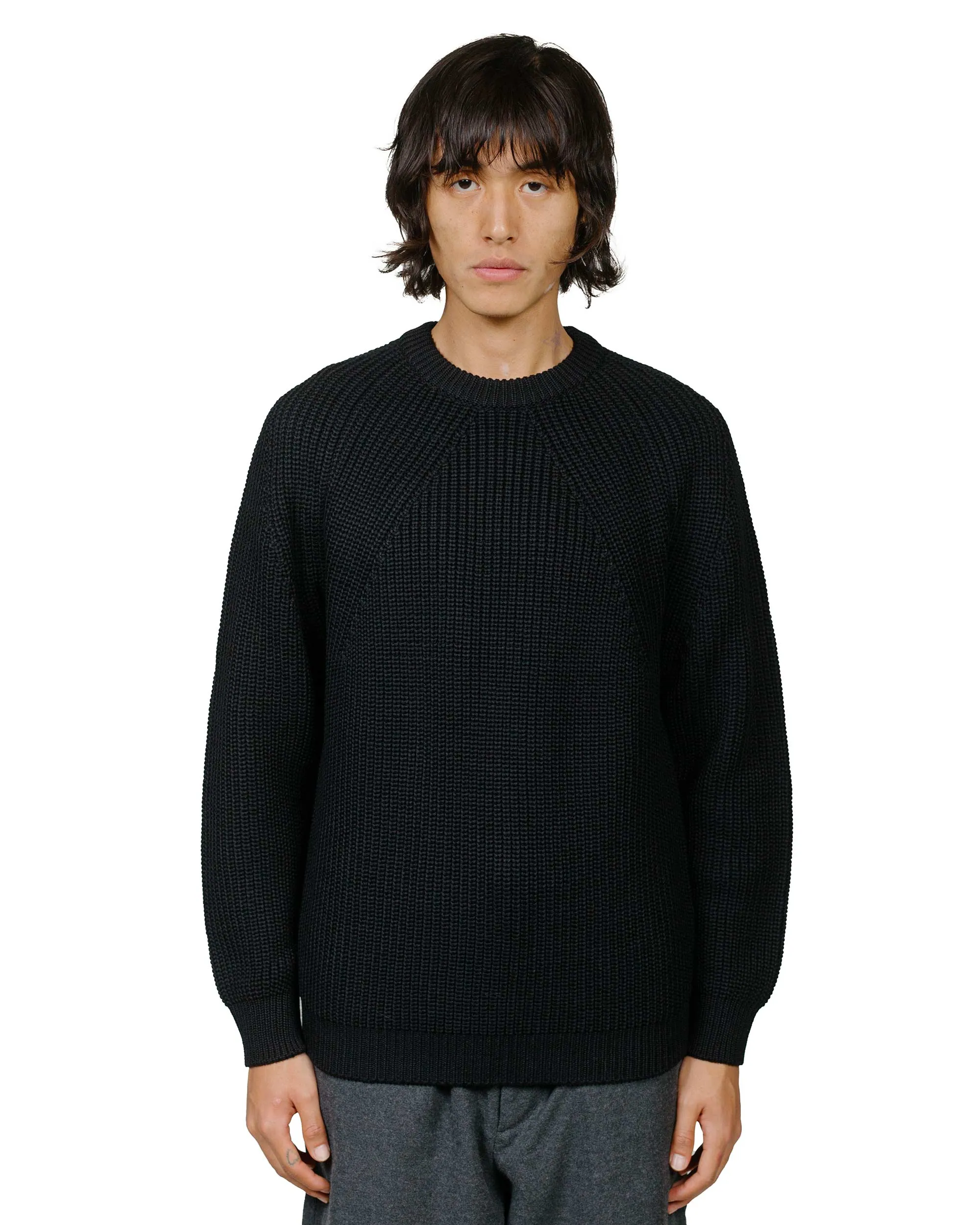 Batoner Signature Crew Neck Black Sporty Wearable