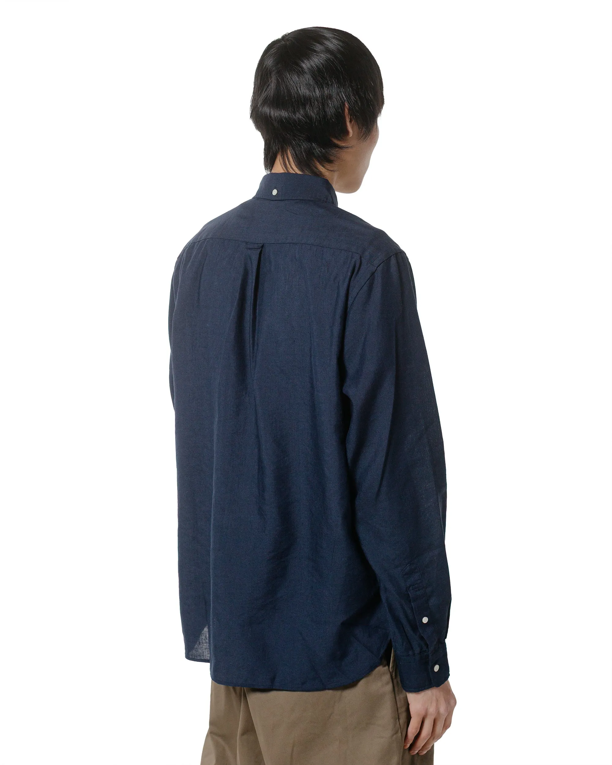 Beams Plus B.D. COOLMAX? Linen Navy Odor Control Technology Reinforced Elasticity