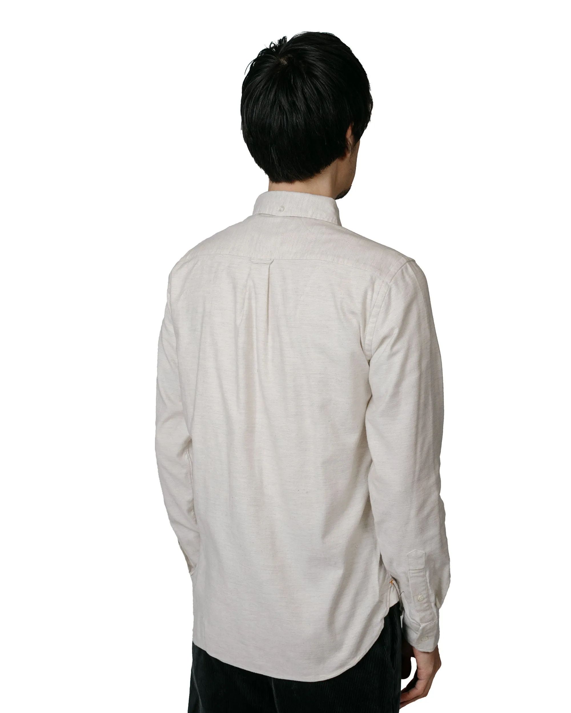 Winter Collection Outerwear Companion Beams Plus B.D. Flannel Solid Off White