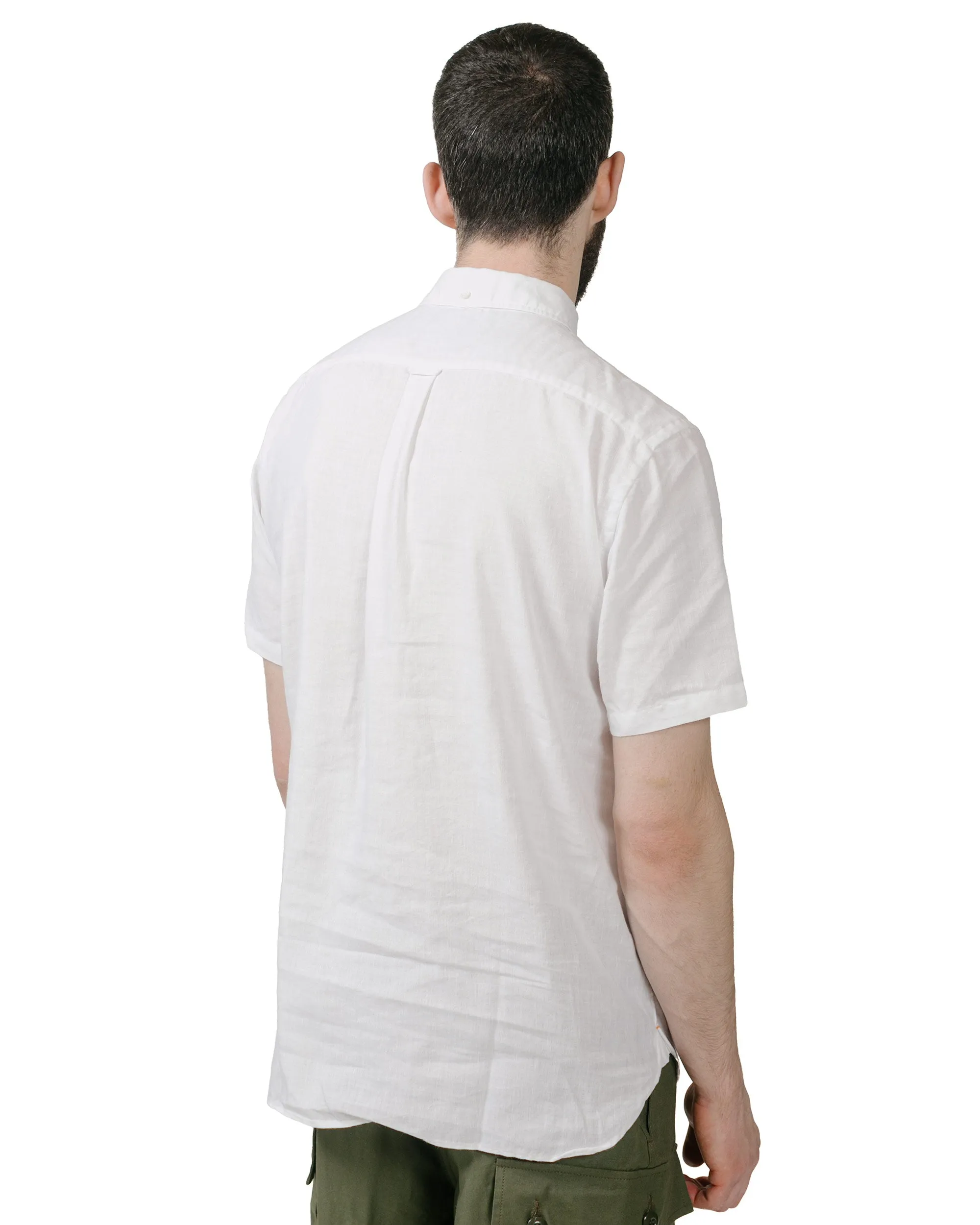 Classic Appeal Beams Plus B.D. Short Sleeve COOLMAX? Linen White