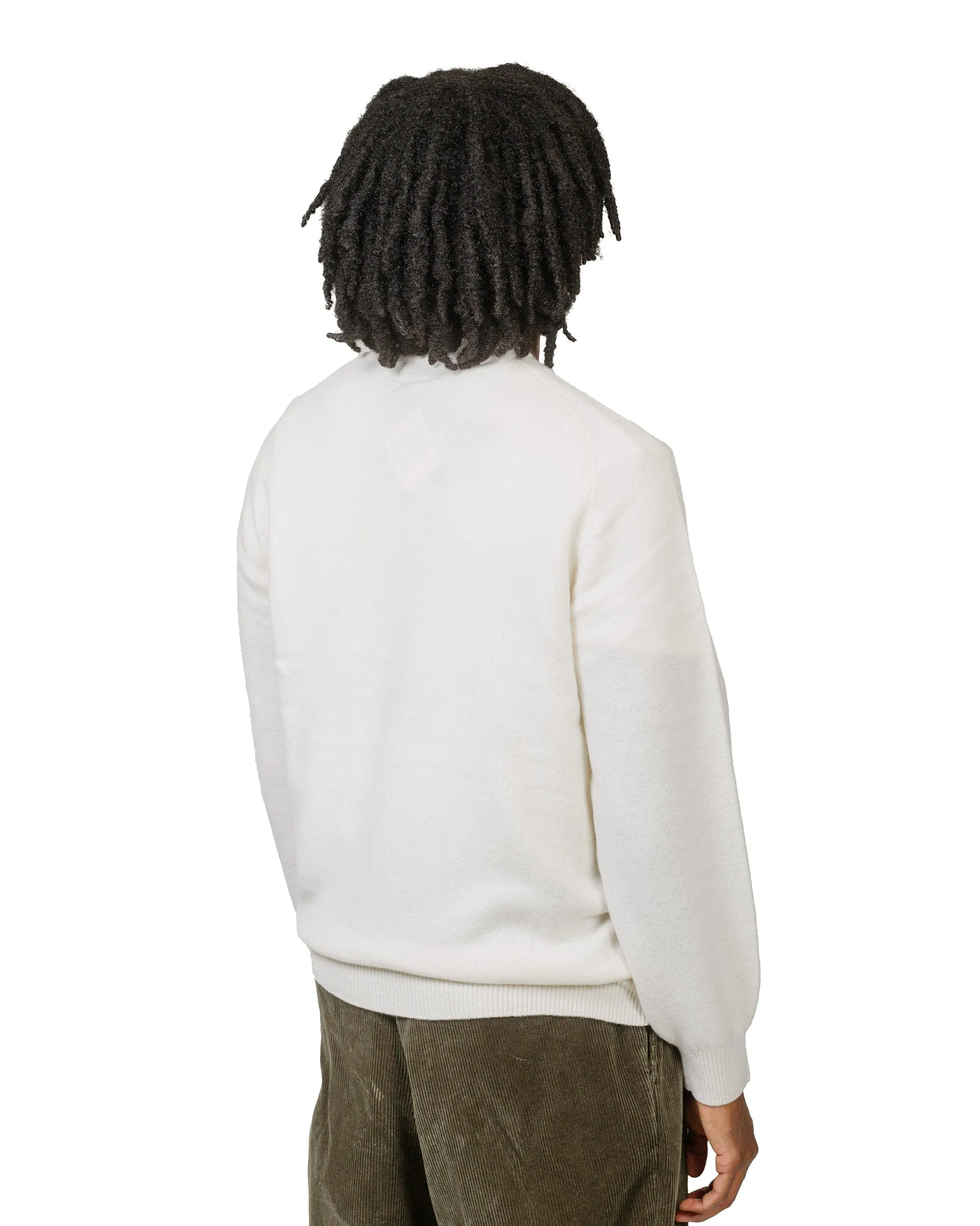 Chic Fit Casual Comfort Beams Plus Crew 9G Off White