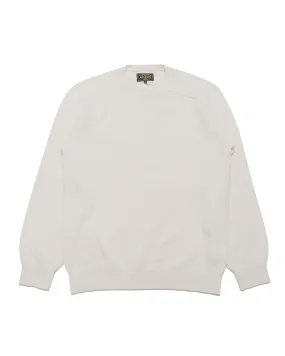 Beams Plus Crew 9G Off White Quick-Dry Tech