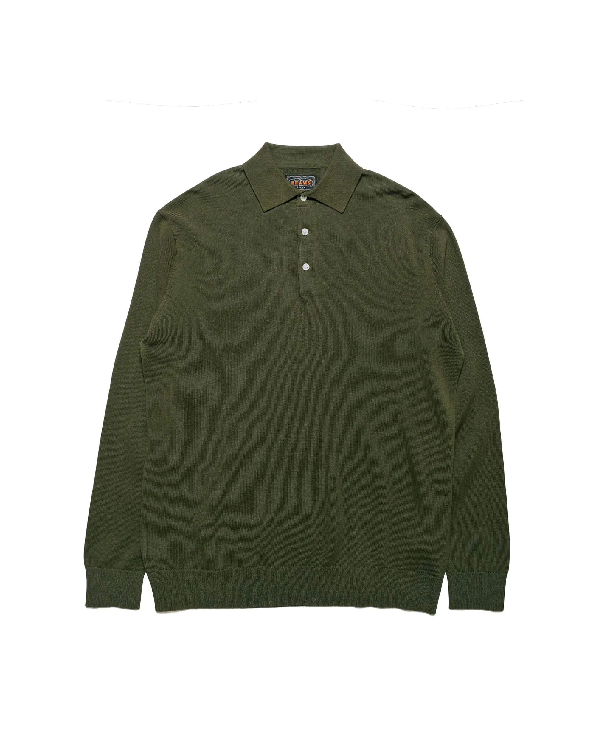 product hat style statement Chic Style Beams Plus Knit Polo 12G Olive